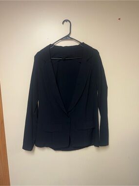 Weissman Black Single-Button Blazer